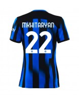 Inter Milan Henrikh Mkhitaryan #22 Domácí Dres pro Dámské 2023-24 Krátký Rukáv